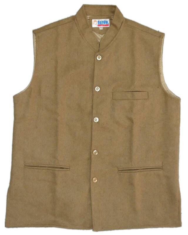 Waistcoat / Vest -- Wool, Men\'s