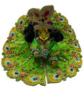 Laddu Gopal Regal Peacock Gem Attire_LG4462