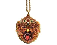 Lord Nrsimhadeva Process Color Pendant