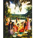 Nimai [Lord Caitanya] Steals the Young Girls Offerings to the Demigods