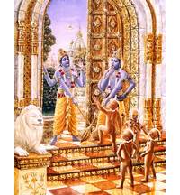 The Four Kumaras Reach Vaikuntha