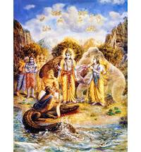 Gajendra Regains His Spiritual Form