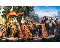 Gopis Try To Stop Krishna Leaving for Mathura