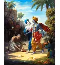 Krishna and Balarma Approach the City of Mathura