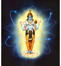 Lord Vishnu Is the Supersoul Within the Atom