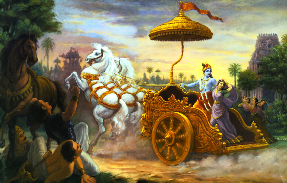 Krishna Kidnaps Rukmini