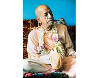 Prabhupada Meditatively Chanting Japa in his Room