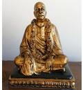 Prabhupada Vyasasana Figure (7.5\") - Gold Antique Finish