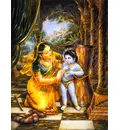 Krishna Bound by His Mother\'s Love