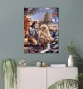 Lord Shiva Saves the Universe by Drinking Poison