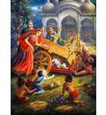Krishna as Baby Kills the Cart Demon