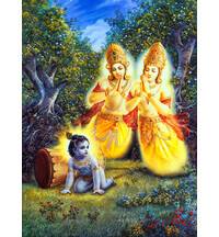 Demigods Pray to Baby Krishna After Trees Fall