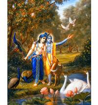 Krishna Praises Balarama