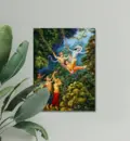 Krishna Enjoys Exultant Forest Pastimes