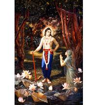Thie River Goddess Yamuna Prays for Lord Balarama's Mercy