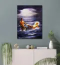 Lord Caitanya Rescued From the Sea