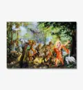 Lord Caitanya in the Jharikhanda Forest