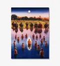 Lord Caitanya Takes an Evening Bath in the River Ganges