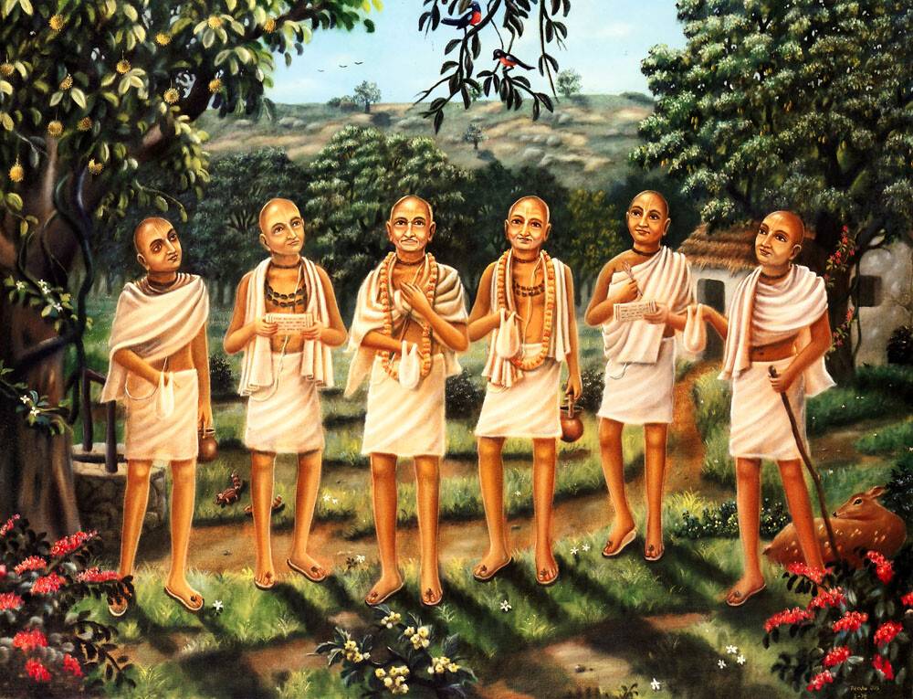 The Six Gosvamis of Vrindavan