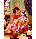 Krishna Becomes Subordinate to His Devotee