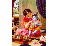 Krishna Becomes Subordinate to His Devotee