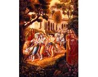 The Gopis Afflicted by the Departure of Krishna