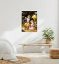 Krishna and Radharani in Vrindavan
