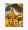 Lord Krishna Instructs the Bhagavad-Gita to Arjuna