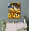 Lord Krishna Instructs the Bhagavad-Gita to Arjuna