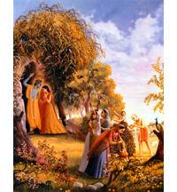 Lord Caitanya Enters the Pastimes of Radha and Krishna