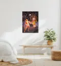 Lord Caitanya Sees Krishna in the Asoka Tree