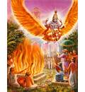 Lord Vishnu Appears Personally at Fire Sacrifice