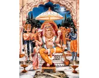 Lord Nrsimhadeva Benedicts Prahlada Maharaja