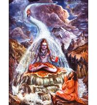 Lord Shiva Takes the Ganges River on His Head