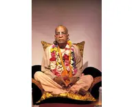 Srila Prabhupada Looking Very Serious -- Studio Portrait