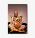 Srila Prabhupada Looking Very Serious -- Studio Portrait