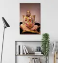 Srila Prabhupada Looking Very Serious -- Studio Portrait
