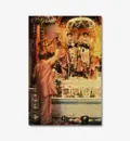 Srila Prabhupada Offers Aroti to Krishna Balaram