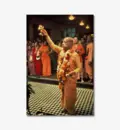 Srila Prabhupada offers First Aroti at Bhaktivedanta Manor