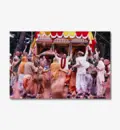 Srila Prabhupada Dances on Stage at San Fransisco Rathayatra