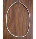 Chain Necklace -- Silver Colored, 3mm