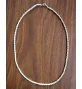 Chain Necklace -- Silver Colored, 3mm