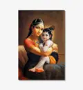 Mother Yasoda and Baby Krishna