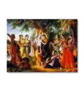 Radha and Krishna and the Eight Chief Gopis