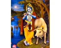 Krishna with Cow