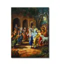 The Gopis Watch Krishna Depart for the Forest