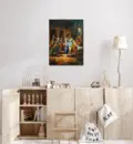 The Gopis Watch Krishna Depart for the Forest