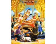 The Bathing Ceremony of Lord Krishna