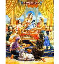 The Bathing Ceremony of Lord Krishna