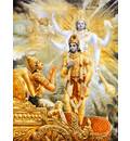 Krishna Reveals His Four-Armed Form